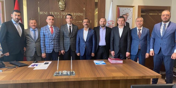 Ankara İl Sağlık Müdürü Uzm. Dr. Ali Niyazi Kurtcebe’ye Ziyaret