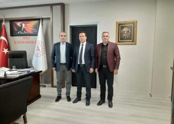 Tokat İl Sağlık Müdürü Sayın Dr. Öner Nergiz’e Ziyaret