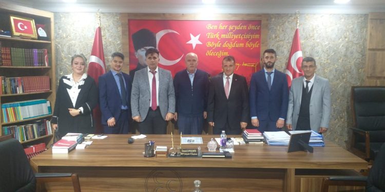 YENİ SENDİKA’DAN MHP İL BAŞKANI CANDEMİRE ZİYARET