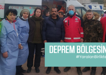 DEPREM BÖLGESİNDEYİZ
