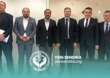 YENİ SENDİKA’DAN GENEL MÜDÜR DR. MEHMET KOCA’YA ZİYARET