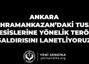Ankara Kahramankazan’daki TUSAŞ Tesislerine Yönelik Terör Saldırısını Lanetliyoruz