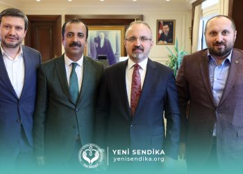 YENİ SENDİKA’dan İçişleri Bakan Yardımcısı Bülent Turan’a Ziyaret