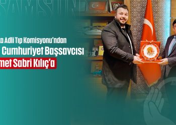 Yeni Sendika Adli Tıp Komisyonu’ndan Samsun Cumhuriyet Başsavcısı Sn. Mehmet Sabri Kılıç’a Ziyaret