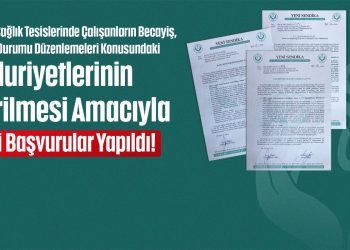 ÜNİVERSİTE SAĞLIK ÇALIŞANLARININ HAKLARI İÇİN RESMİ BAŞVURU YAPILDI