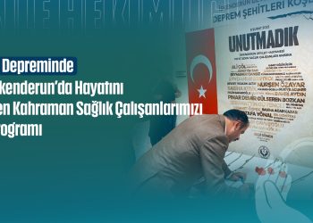 Yeni Sendika’dan 6 Şubat Depreminde Şehit Olan Sağlık Çalışanlarına Anlamlı Anma Programı