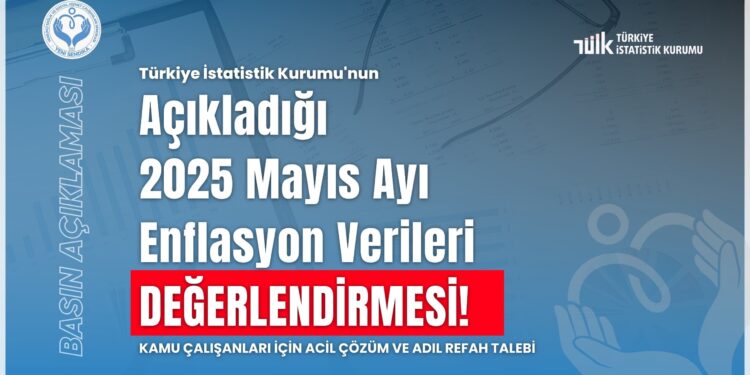 2025 Mayıs, enflasyon verileri açıklandı. 
