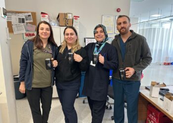 YENİ SENDİKA Adana İl Temsilciliği’nden Sağlık Çalışanlarına Anlamlı Yeni Yıl Ziyareti