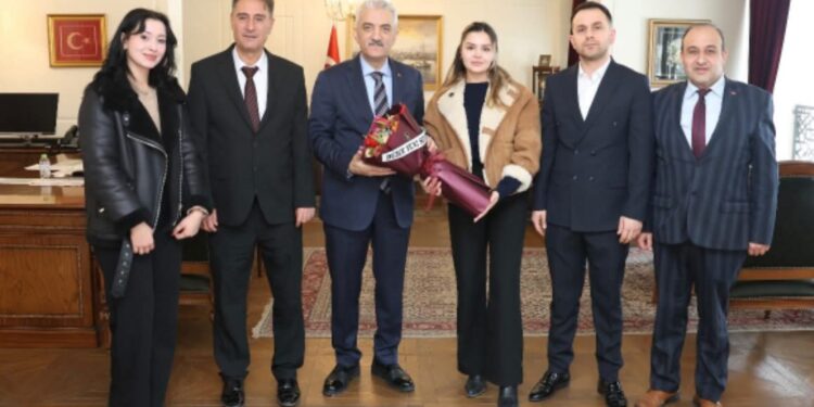 Yeni Sendika’dan Düzce Valisi Mehmet Makas’a Hayırlı Olsun Ziyareti