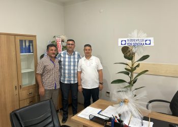 YENİ SENDİKA Kayseri İl Temsilciliğinden Mustafa Öz Daş’a Hayırlı Olsun Ziyareti