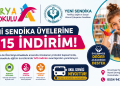 Yeni Sendika’dan Üyelerine Eğitim Desteği: Özel Arya Anaokulu ile %15 İndirim Anlaşması