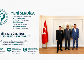 Yeni Sendika’dan Düzce Valisi Mehmet Makas’a Ziyaret