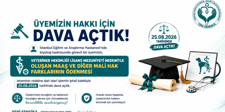 Veteriner Hekimliği Lisans Mezuniyeti Nedeniyle Oluşan Maaş ve Mali Hak Farkları İçin Dava Açtık