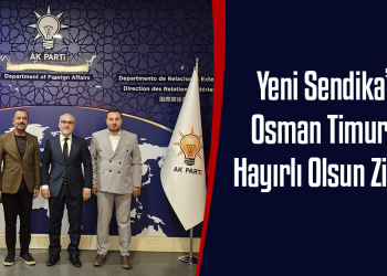 Yeni Sendika’dan Osman Timurtaş’a Hayırlı Olsun Ziyareti