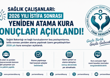 2026 Yılı Sağlık Çalışanları İstifa Sonrası Yeniden Atama Kura Sonuçları Açıklandı