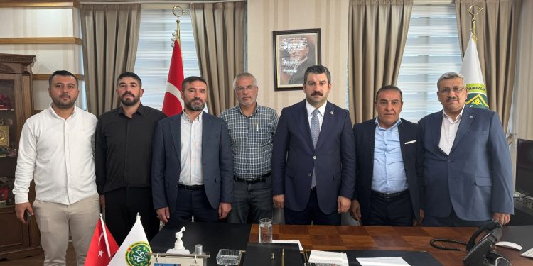 YENİ SENDİKA ŞANLIURFA’DAN MİLLETVEKİLİ EYYÜPOĞLU’NA ZİYARET